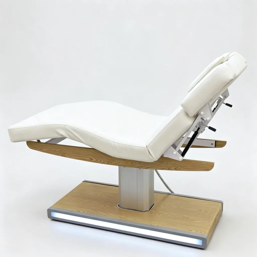 Electric Beauty Bed Massage Table Beauty Facial Bed Adjustable Spa Lash Bed Lightweight for Salon Shop