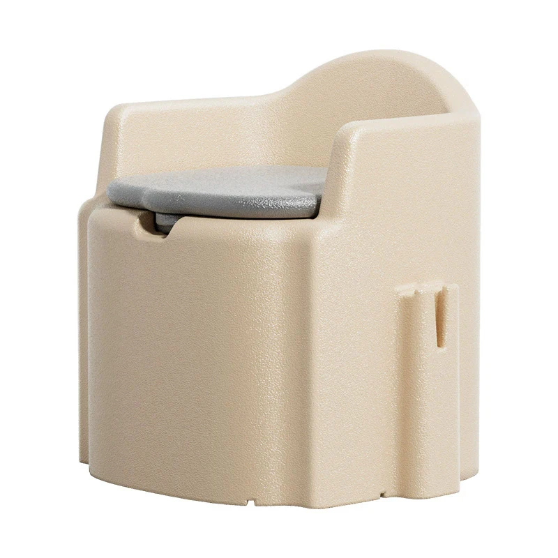 Bedside Commode Chair Mobile Toilet Seat Sturdy Night Use Portable Potty Ideal for Seniors/Pregnant Toilet Chair
