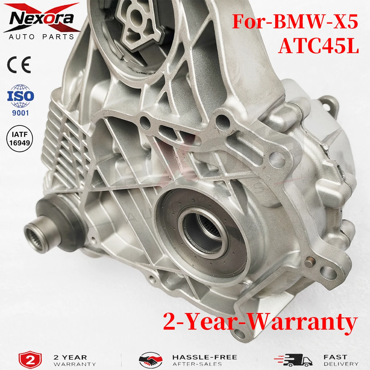 2-Year Warranty ATC45L Transfer Case Assembly 27108643151 27107505376 For BMW X5 F15 X6 F16 2013‑2019 xDrive30d 35i 40d 50i 3.0L