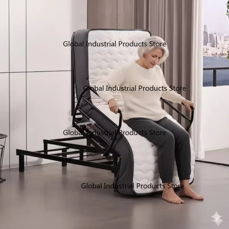 Tecforcare Modern Electric Hospital Sofa Bed for Home Elderly Care with Adjustable Backrest & Footrest 200KG Capacity