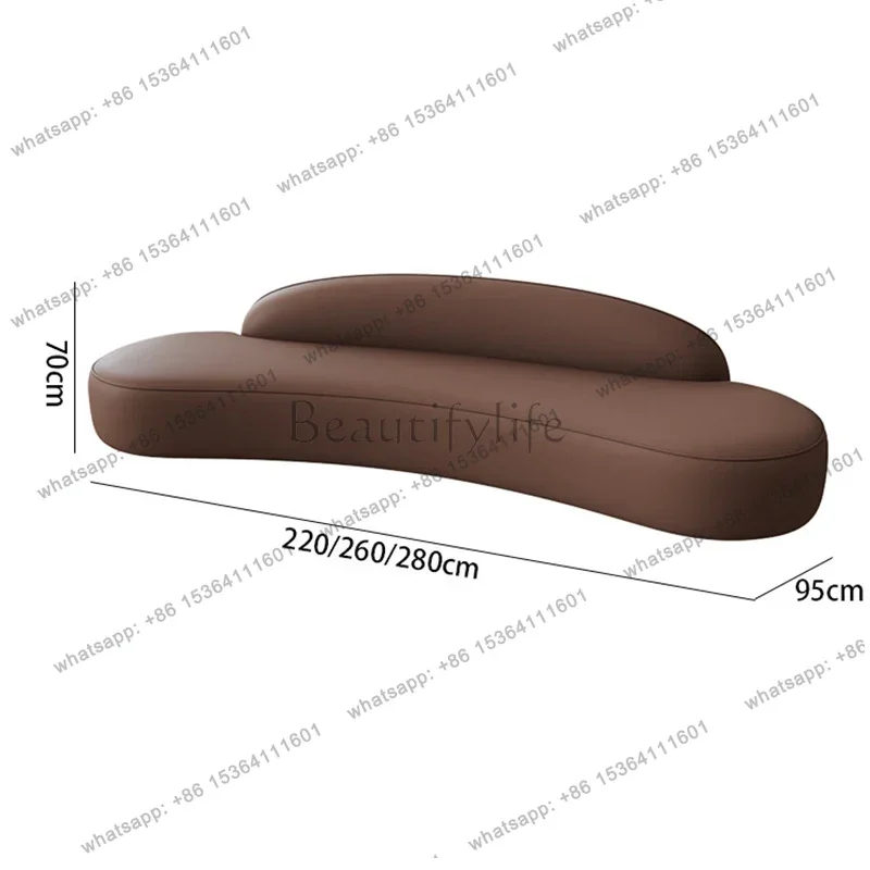LSAmerican Creative Living Room Sofa Modern Luxury Hotel Lobby Beauty Salon Lounge Reception Sofa Designer Office Furniture FYOS