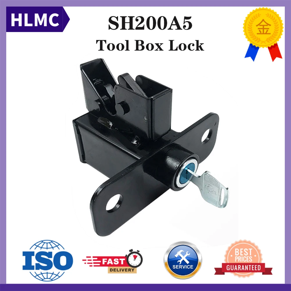 Excavator Accessories SH200-5 SH210-5 SH350-5 SH200A5 SH210A5 SH300A5 Tool Box Lock For Excavator Parts