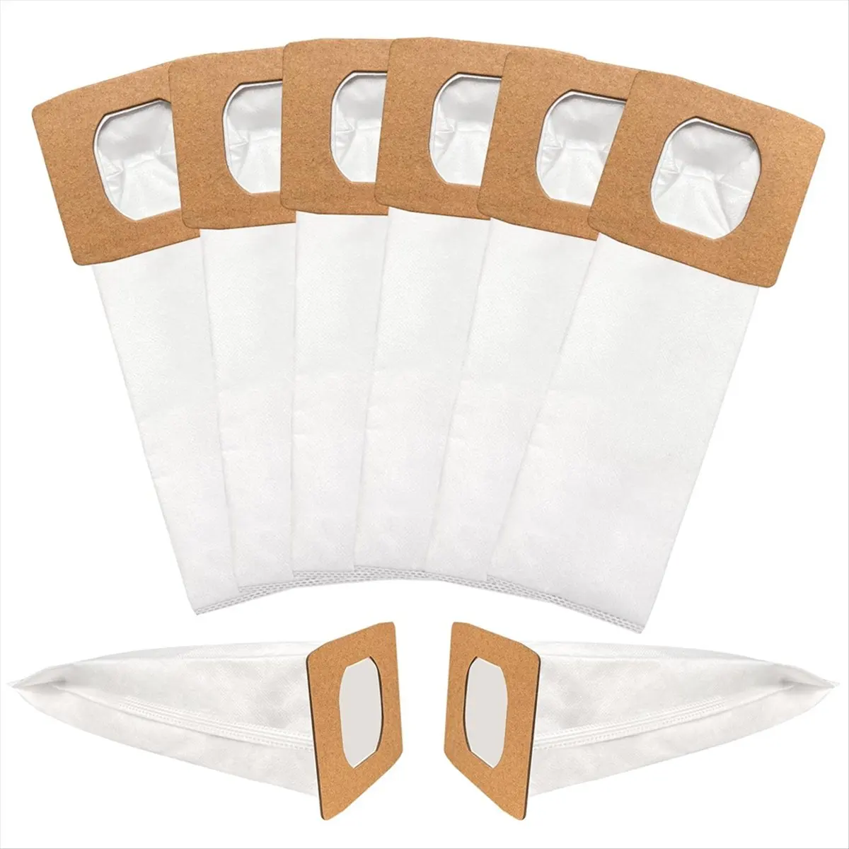 SHIP WITHIN 24 HOURS 8 Pack Type I HEPA Vacuum Bags Compatible for Type I Canister Vacuum Cleaner, Replace Part AH10005