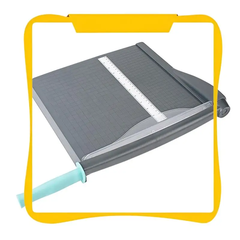 Portable Paper Knife Cutter Protective Cutter With Safety Guard Heavy Duty Guillotine Cutter