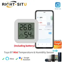 Newest Tuya Bluetooth Temperature Humidity Sensor LCD Thermometer Mini Smart Electric Hygrometer APP Remote Control Home