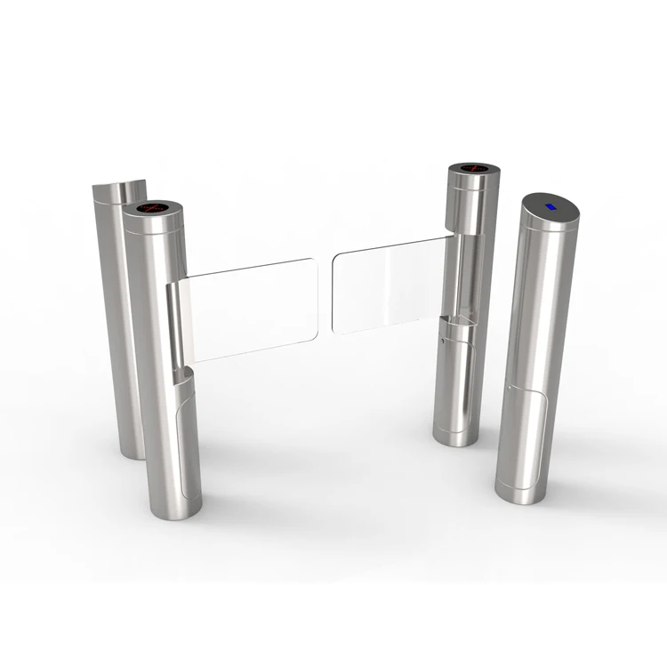 Crowd System Control Counting Automatic  Crowd Management Small Size Swing Barrier Entry Queue Turnstile