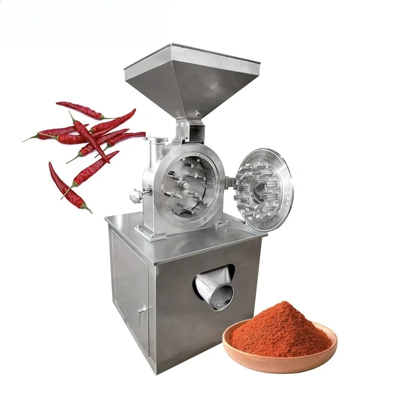 Stock Available Machine Mushroom Wood Grinder Pulverizer For Charcoal