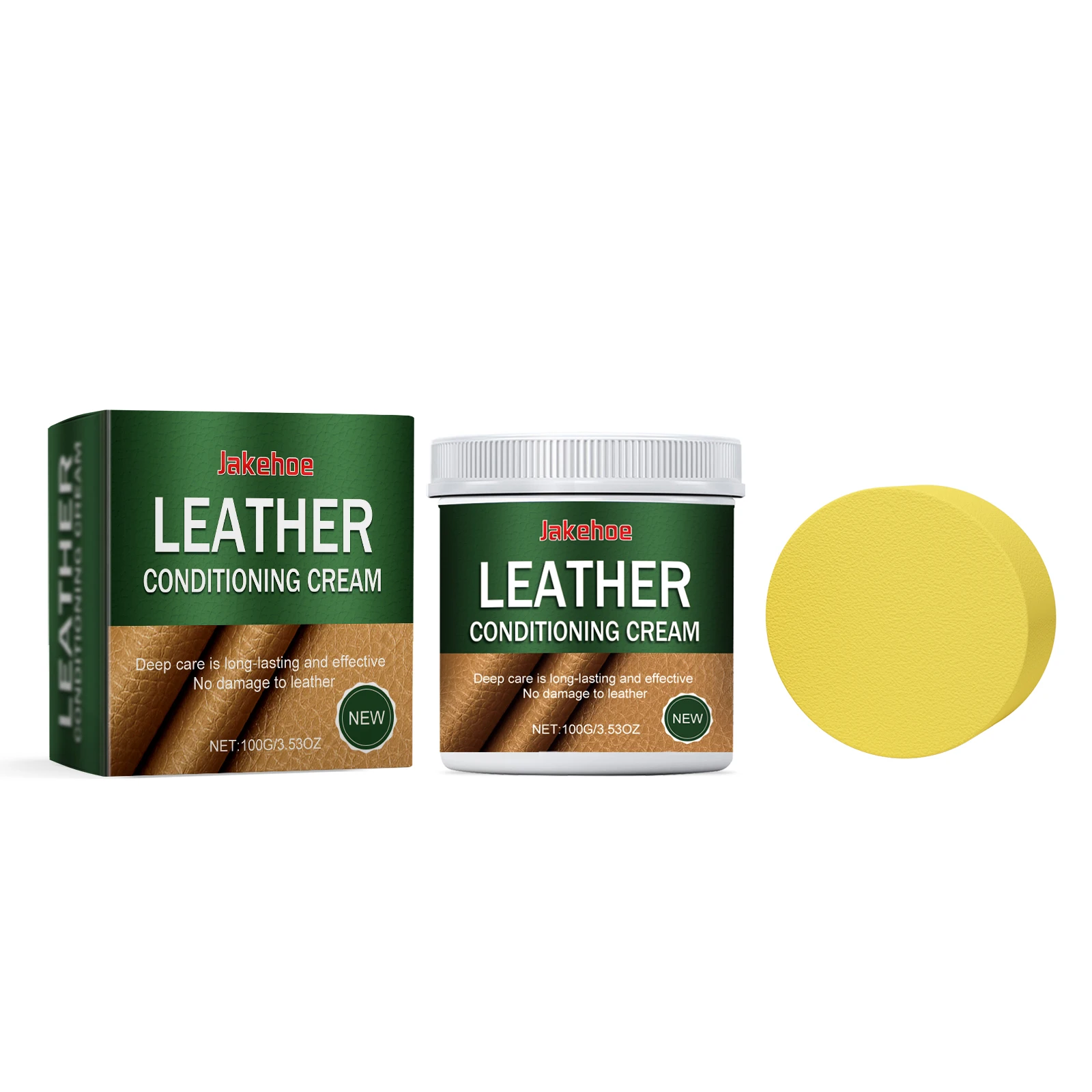 

Leather Stain Remover & Polish, Effective Cleaning Cream for Stains on Couches, Purses, Jackets, Revives Color & Shine