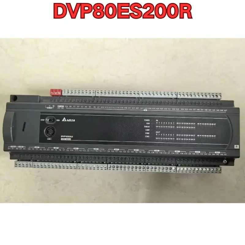 Second-hand DVP80ES200R PLC controller function test is normal