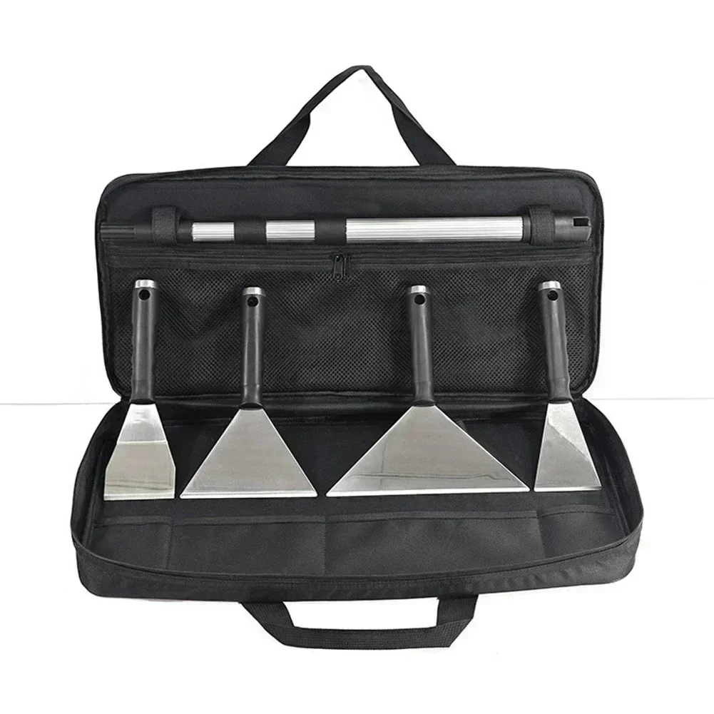 

Утолщенное лезвие для шпаклевки из нержавеющей стали, вставное телескопическое лезвие для удаления и чистки лезвий с регулируемой ручкой