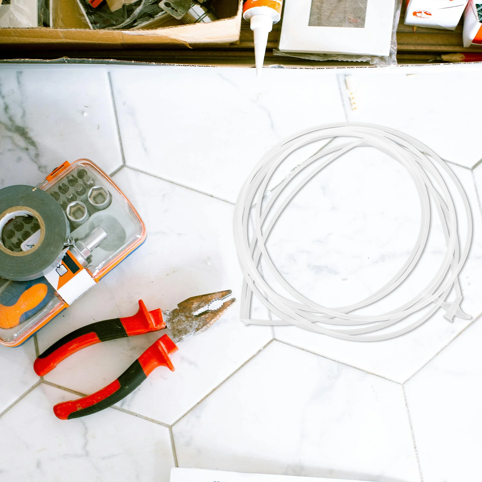 

Пластиковая удлиненная трубка из распылительной пены, прочная длинная эпоксидная насадка, инструмент для нанесения герметика, насадка для смешивания эпоксидной смолы