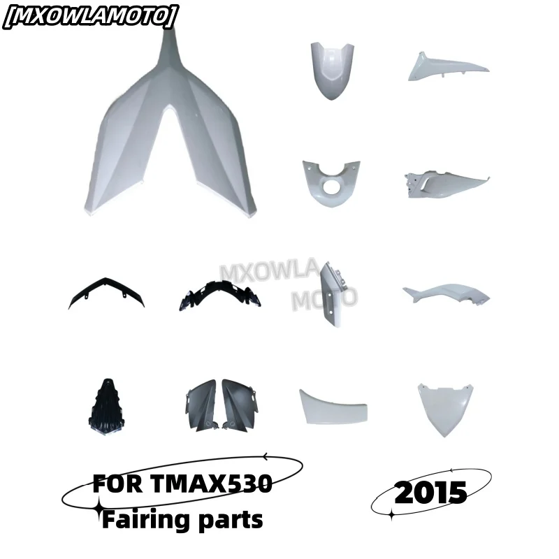 Motorcycle parts For TMAX530 TMAX 530 2015 Full Fairing Kit unpainted Bodywork Cowling ABS Injection Components