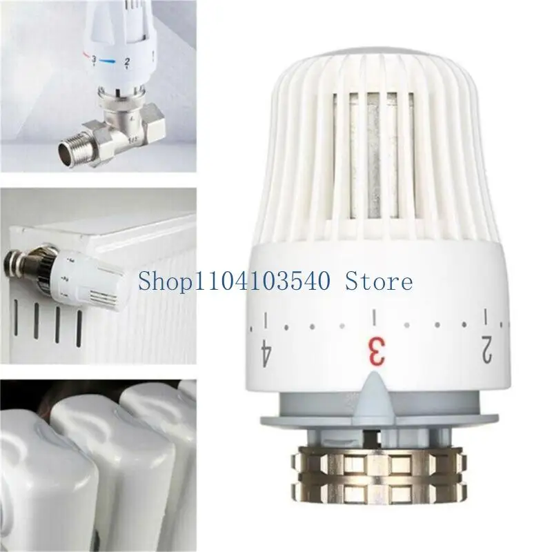 02DC 2pcs/set Programmable Thermostat Wireless Heating Control Durable for Radiators