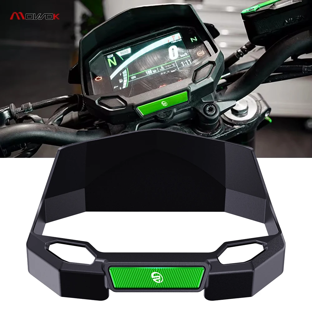 Motocicleta Sun Visor Instrumento Protetor de Tela, Guarda Sombrinha, Acessórios para Kawasaki Z900, Z650, Ninja 650, Z 900, 2020-2024