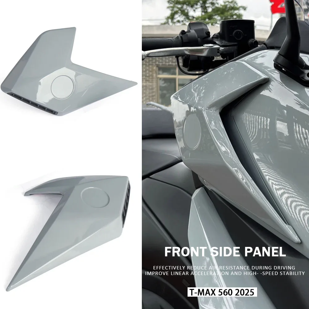 

TMAX560 T-MAX560 2025 New Motorcycle Frame Upper Deflectors Windshield Side Panel Cover Side Deflector For YAMAHA TMAX 560