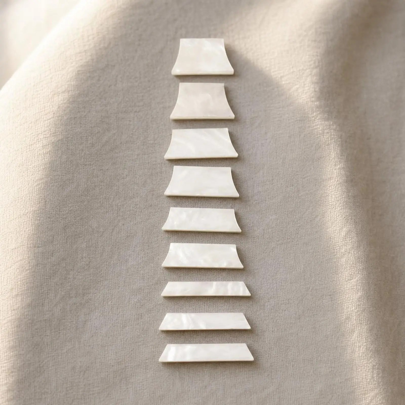 

White Pearl Guitar Fret Markers for DIY Fretboard Position Stickers Inlay Decals for Guitar Bass Accessories