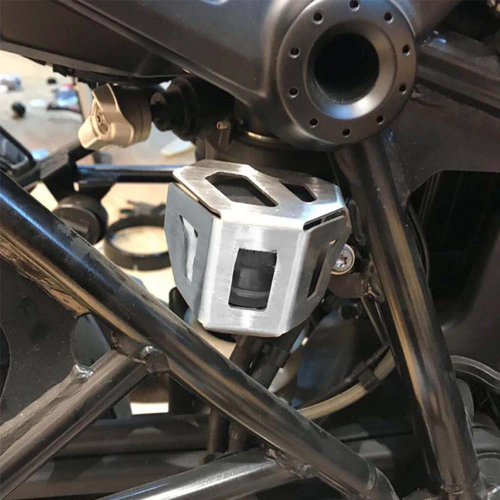 

Rear Brake Fluid Reservoir Guard Oil Cap Protector Parts For BMW R nine T RnineT Rnine T Rnine T Scrambler Pure Racer Urban G/S