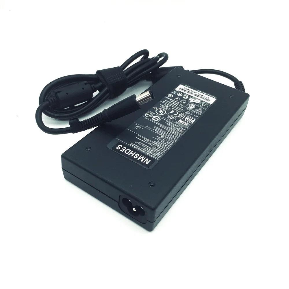 Cargador de CA Original de 150W, adaptador para ordenador portátil de HSTNN-CA27 de 19,5 V y 7,7a para HP EliteBook 8560W NX6130, Cable de alimentación