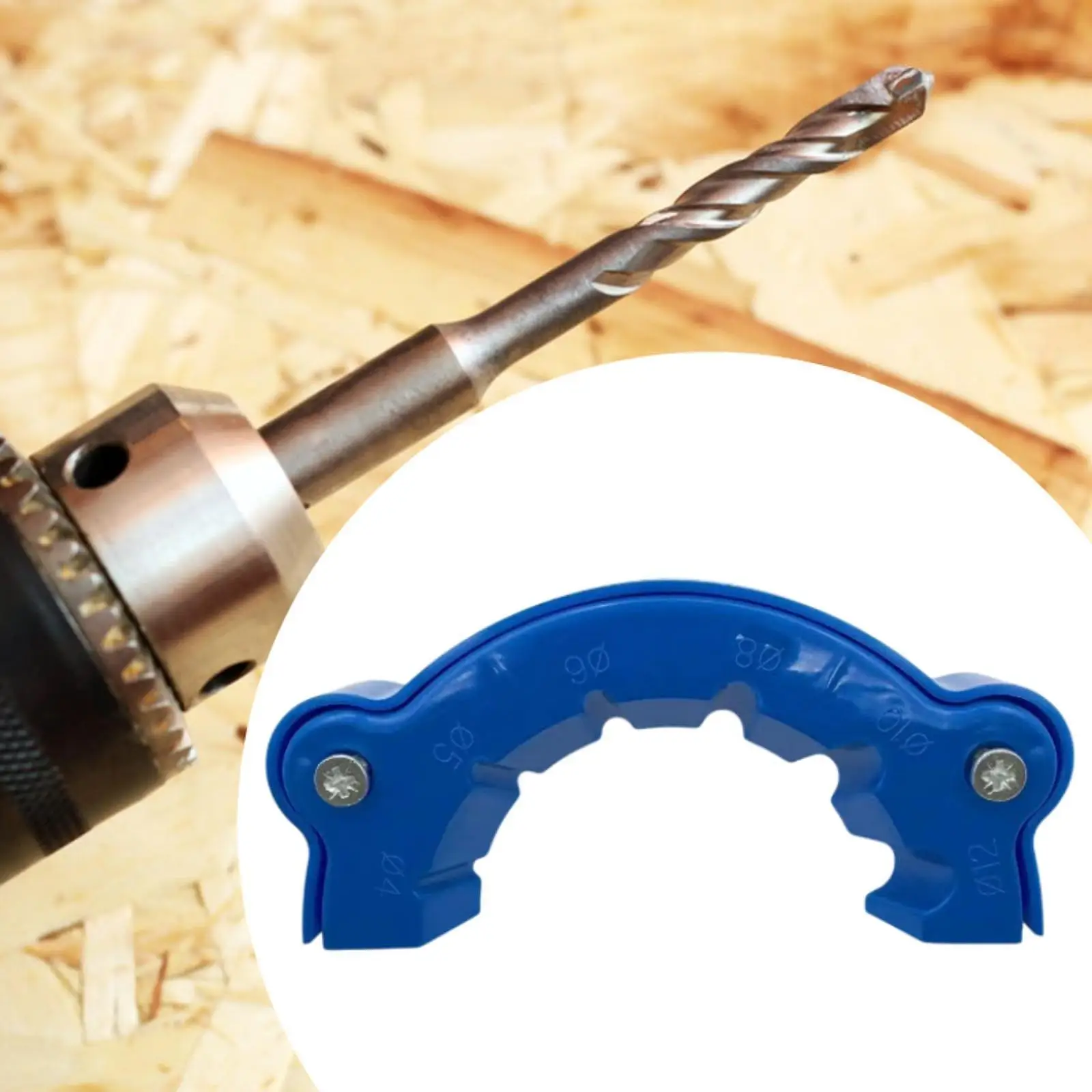 

Drill Bit Sharpener Professional Easy to Install for Bits Grinder Attachment