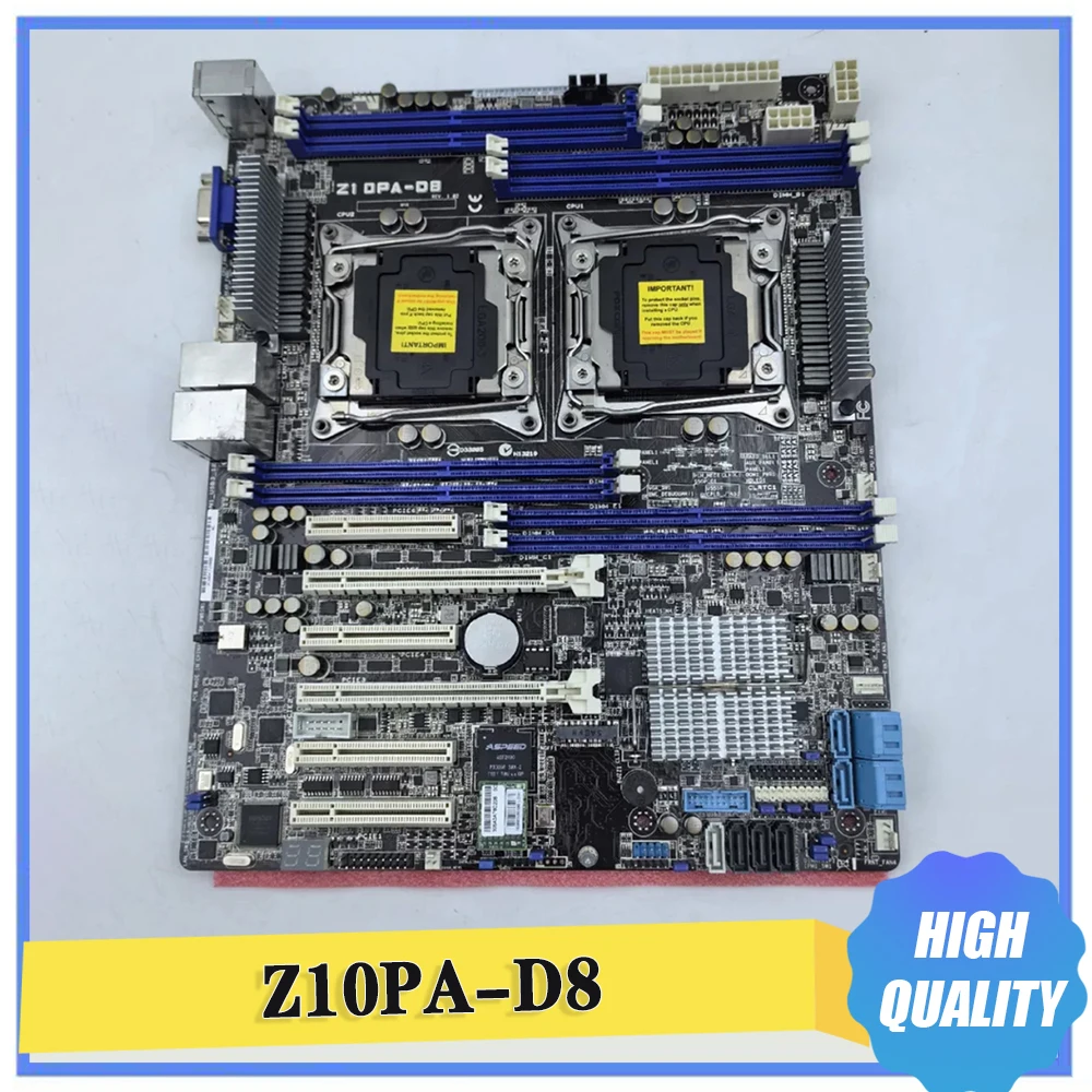 Z10PA-D8 2-Way Server Motherboard For ASUS C612 Socket LGA 2011-3 V3 V4 DDR4 X99 X99M