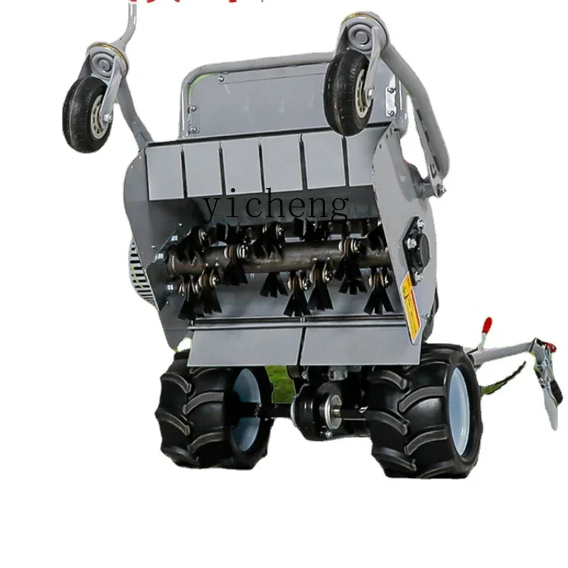 

Xl Diesel Self-Propelled Crushed Grass Returning Machine Straw Grinder Weeding Mower