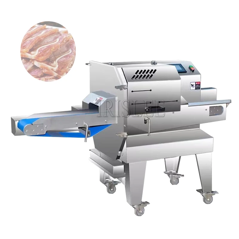 Cooked Meat Slicer Small Full-automatic Cooked Meat Slicer Pig Head Meat Sauce Beef Restaurant Cooked Meat Slicer