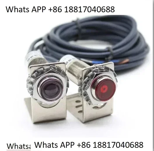 

M12 M18 Laser Visible Light Sensor Thru-beam Photoelectric Switch 20 Meters Adjustable 6-36VDC IP67 200mA NPN /PNP NO /NC