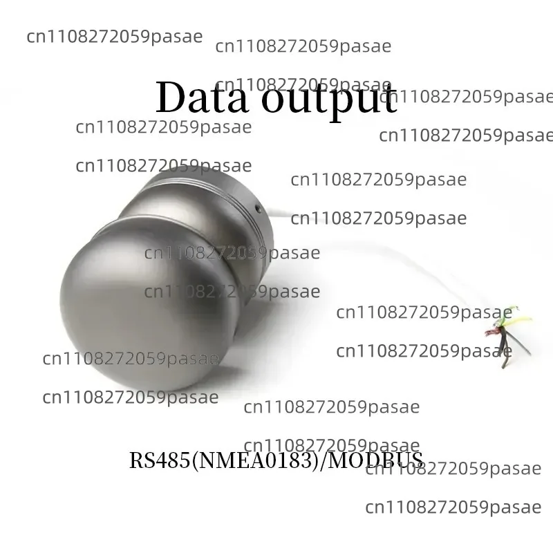 CMI1031 Ultra-Low-Power Ultrasonic Peak-to-Valley Wind Speed Sensor, Aluminum RS485 45 M/s Anemometer, Wind Direction