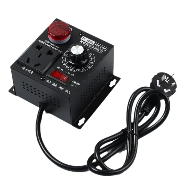 High Power Regulator 220V Angle Grinder, Fan Electric Drill Speed Regulation Voltage Regulation Dimming Temperature Regulation