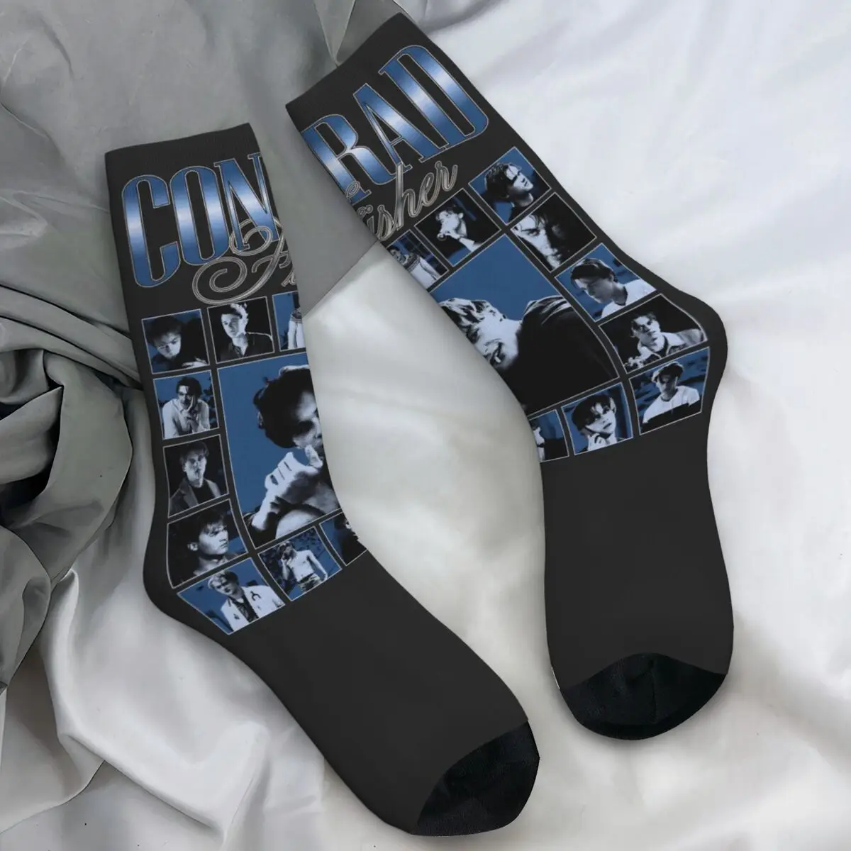 TSITP الصيف تحولت جوارب جميلة كونراد فيشر مخصص العصرية الجوارب الربيع عدم الانزلاق الجوارب الكبار الرجال تسلق الجوارب