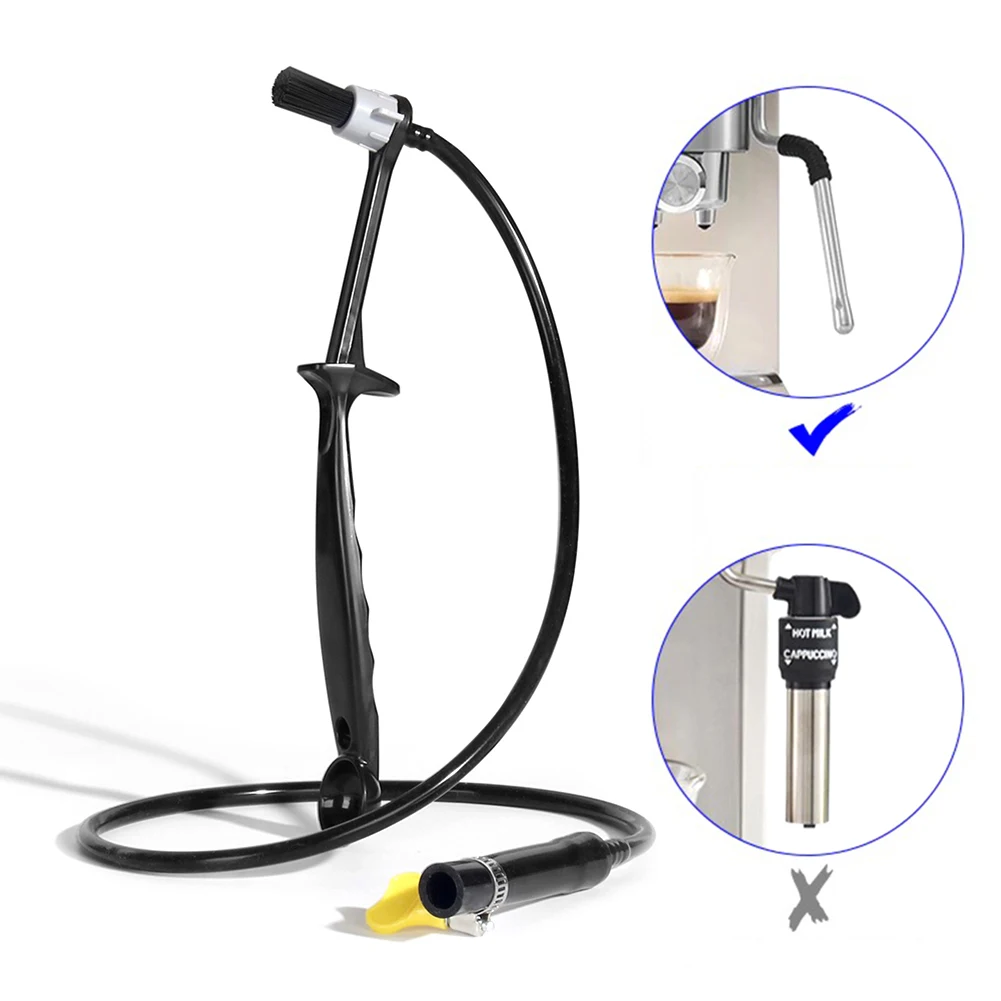 

Щетка для чистки паром кофемашины Щетка для чистки эспрессо-машины Щетка для чистки кофе для инструмента для чистки кофеварки