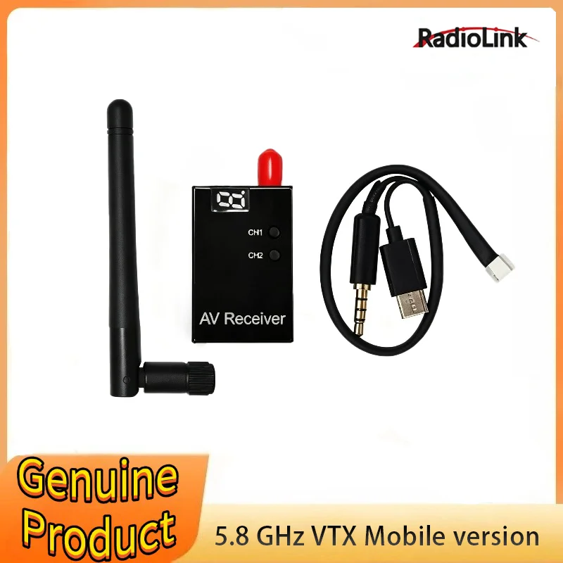 

Radiolink EWRF 708R 5.8G 48CH Wireless Audio/Video FPV Receiver Module for RC8X Transmitter
