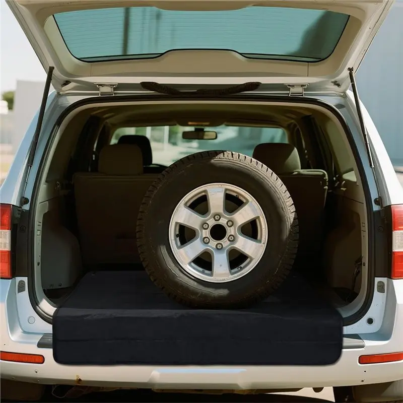 A19Q-Large Bumper Guard For Cars, 41X25 Inch Car Rear Bumper Protector Guard, Foldable Universal Protector For Car SUV Truck