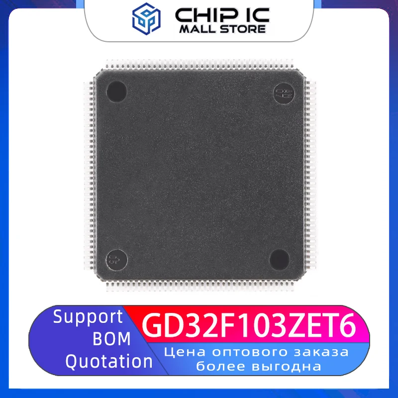 GD32F103ZET6 Can Replace STM32F LQFP-144 ARM Cortex-M3 32-Bit Microcontroller -MCU Chip 100% New Original and Stock