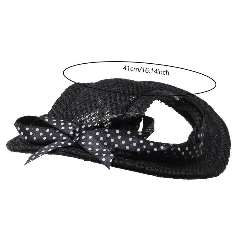 Hats For Dogs Small Sun Protection Hat For Dogs Adjustable Dog Beach Hat Summer Puppy Hat For Small Medium Large Dogs & Cats