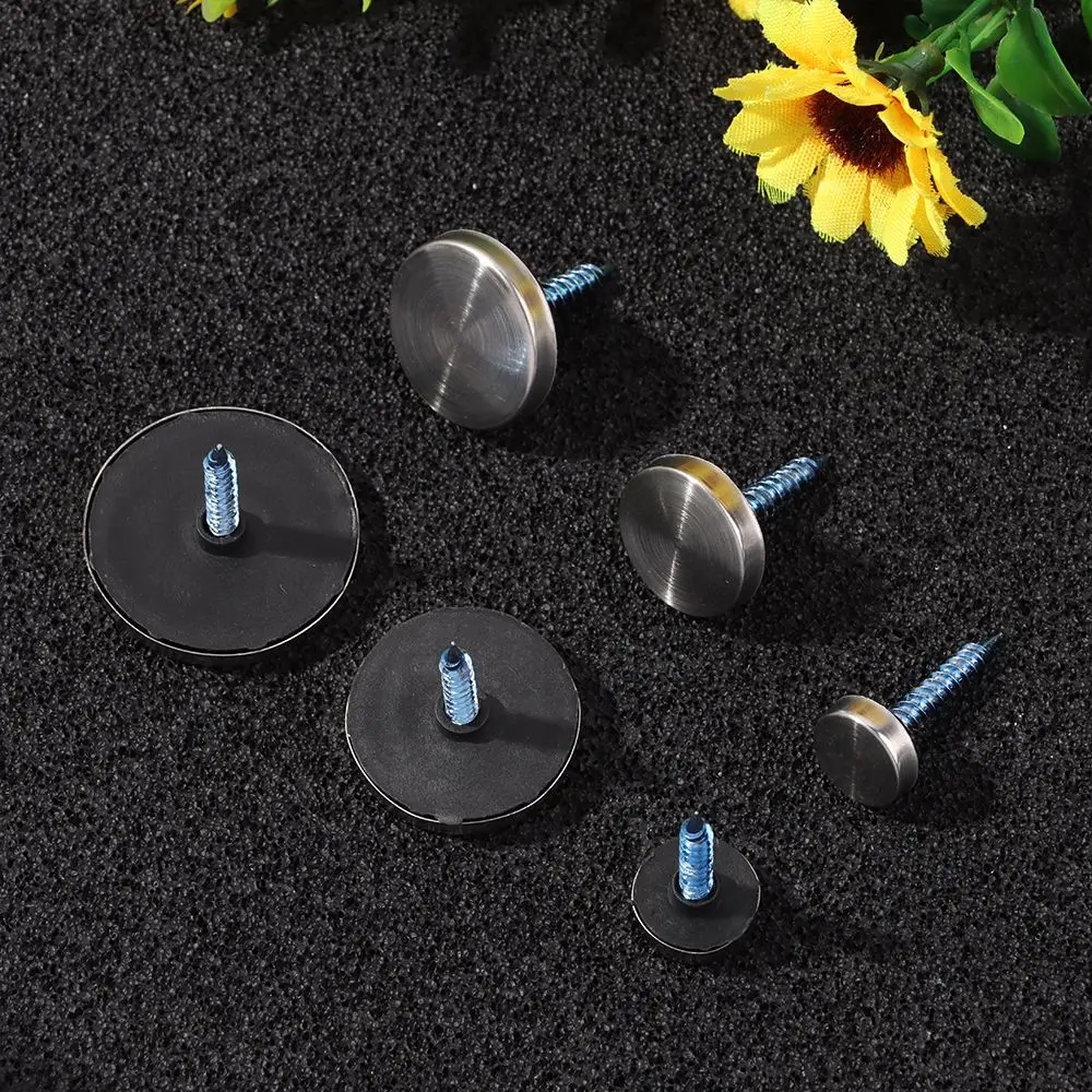 Advertising Screws Nails Stainless Steel Mirror Fixing Nails Screws Decorative Cap Decoration Screw Covers Mirror Fasteners