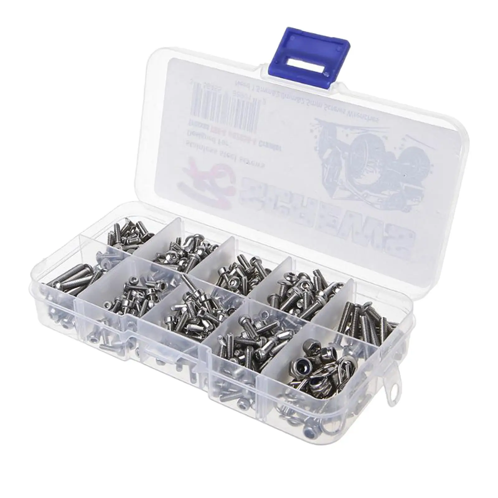 

RC Car Screws Fasteners Repair Kit Universal for TRX4 1:10 RC Rock Buggy Climbing Car Off-road Model Replacement Parts Accessory