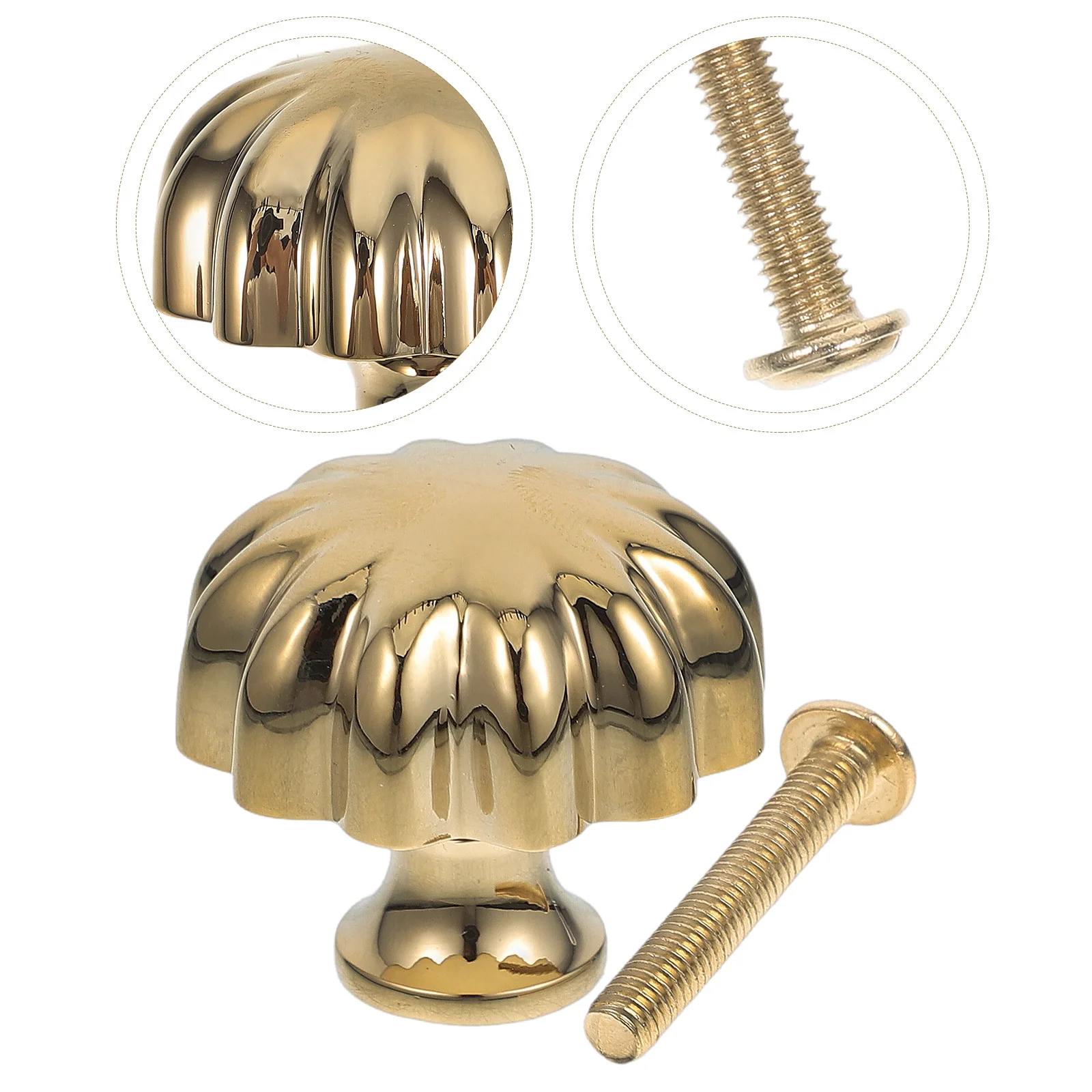 

Dressing Table Pure Copper Wardrobe Handle Cabinet Knobs Furniture Hardware Pull