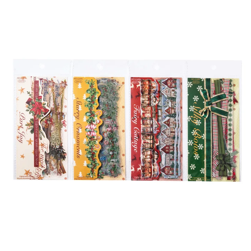 

24 компл./1 лот Kawaii наклейка для скрапбукинга окружающая рождественские принадлежности для скрапбукинга планировщик декоративные канцелярские наклейки для рукоделия