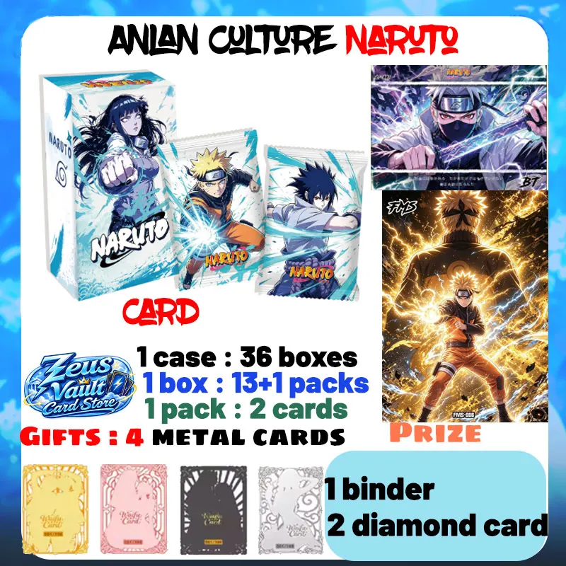 Wholesale 2026 Newest AnLan Culture Naruto Card Sakura Haruno Collection Cards Japanese Anime Children's Toys Birthday Gifts