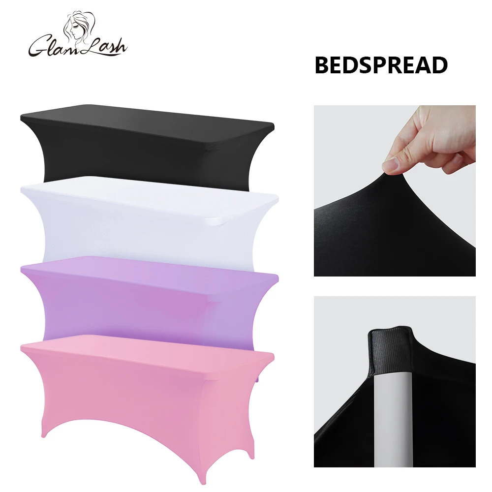 GLAMLASH – draps élastiques pour Extension de cils, 6 pieds, drap de Table inférieur extensible pour greffage de cils, outils de maquillage pour Salon