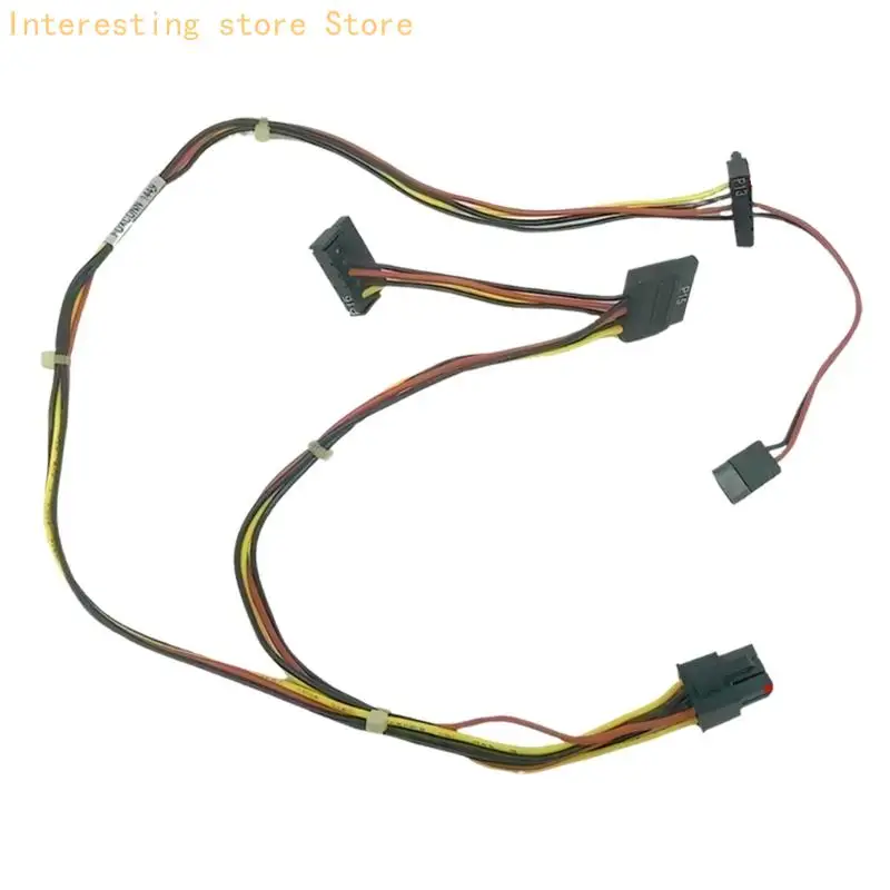 PVC Desktop Drive Power Cable with 6-Pin Input for Storage Repair, Service Work, and Replacement Use Daily Tasks 55KC