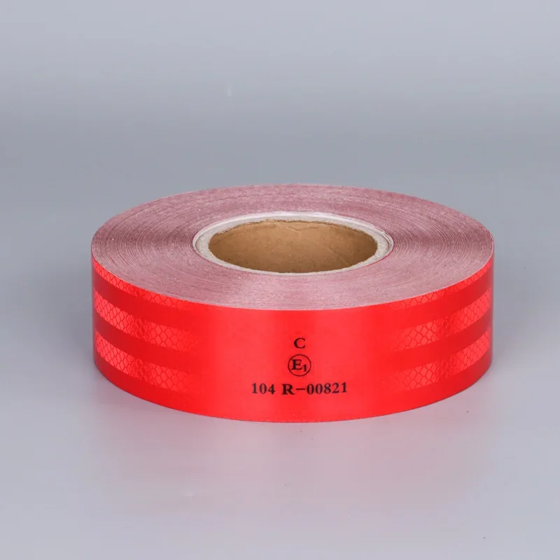 High Quality Prismatic Reflective Adhesive Sticker Conspicuity Tape for Truck Trailer