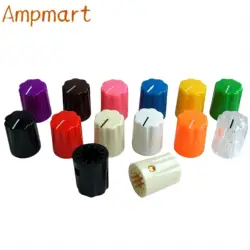 13X16MM Guitar Amplifier Plastic Knob, HIFI DVD Volume Adjustment Knob, Effector Knob, Inner Hole 6.4MM.