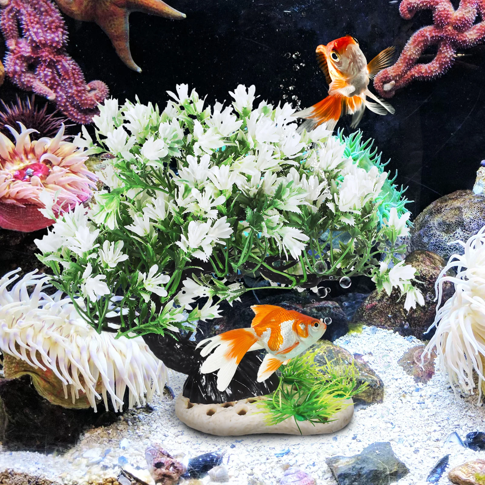 

Realistic Simulation Tree Decor For Fish Tank Aquarium Landscaping Bonsai Fish Hideout Plastic Plants Ornament