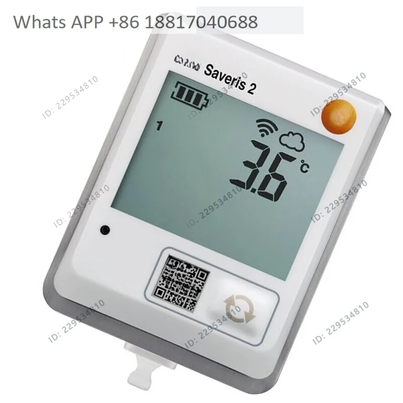1PC, Saveris2-H1 temperature and humidity recorder WIFI cold chain storage temperature and humidity recording