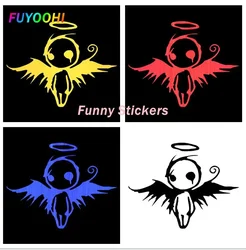 FUYOOHI Play Stickers Personality Car Stickers for Fallen Angel of Death Wing Motorcycle Decorative Accessories PVC Vinyl Decal