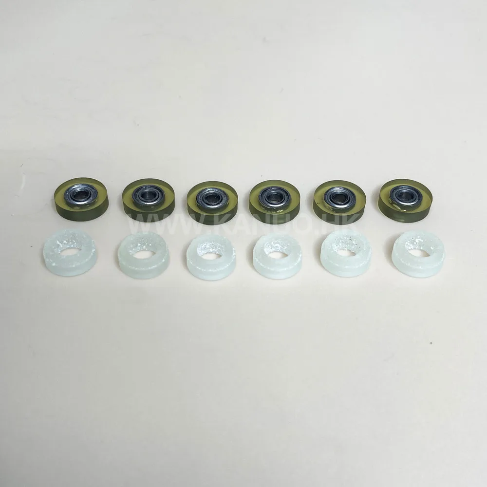 (12 piezas/lote) Rueda de goma para portapelículas Noritsu 135AFC 135AFC-II para escáner de películas Noritsu HS1800 HS-1800 S2 S3 S4 HS1800