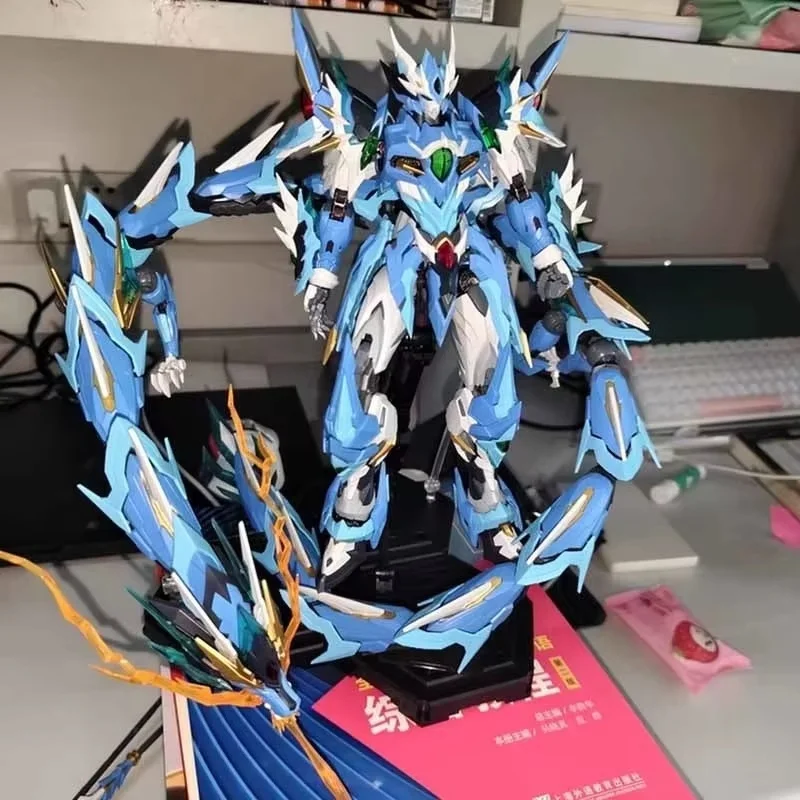 

Motor Nuclear Assemble Mecha Alloy Skeleton Model with Dragon Action Figures - Movable Toy Collection for Boys Gift