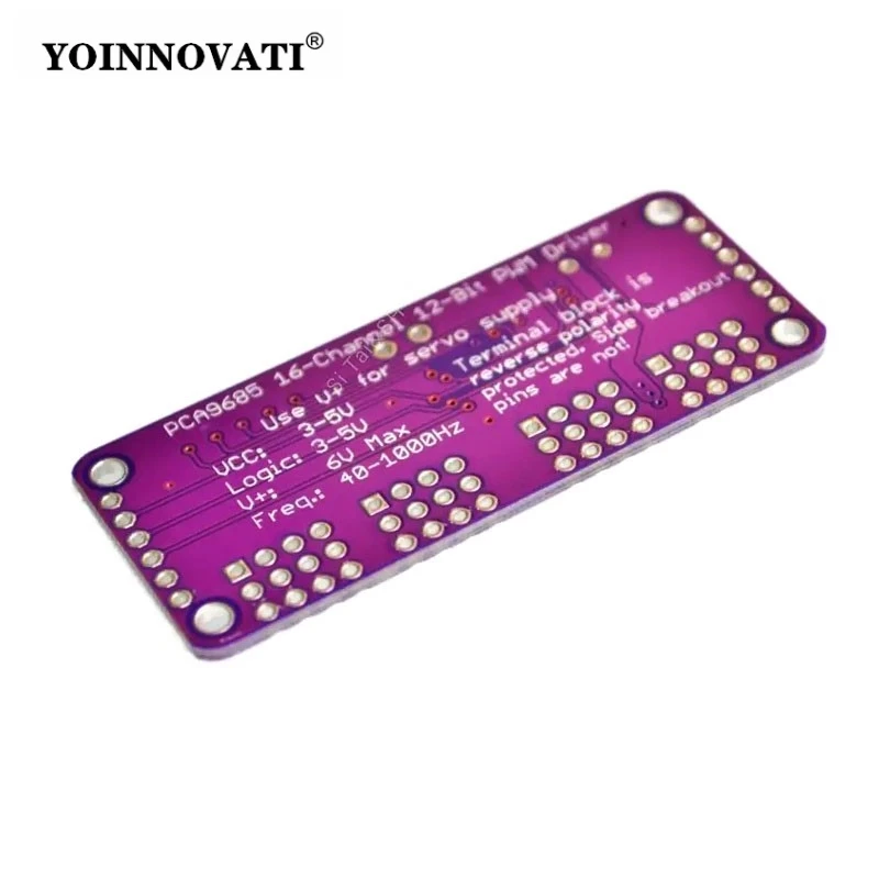 1pcs 16 Channel 12-bit PWM/Servo Driver-I2C Interface PCA9685 Module for arduino for Raspberry Pi Shield Module Servo Shield